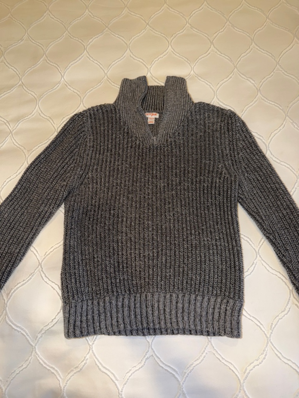 Cat & Jack Gray Knit Pullover Sweater